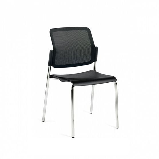 Sonic Armless Stacking Chair Mesh Back 6508MB Sonic Armless Stacking Chair Mesh Back 6508MB