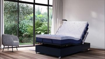 Medical NanoSleep Adjustable Bed System with Twin XL Mattress