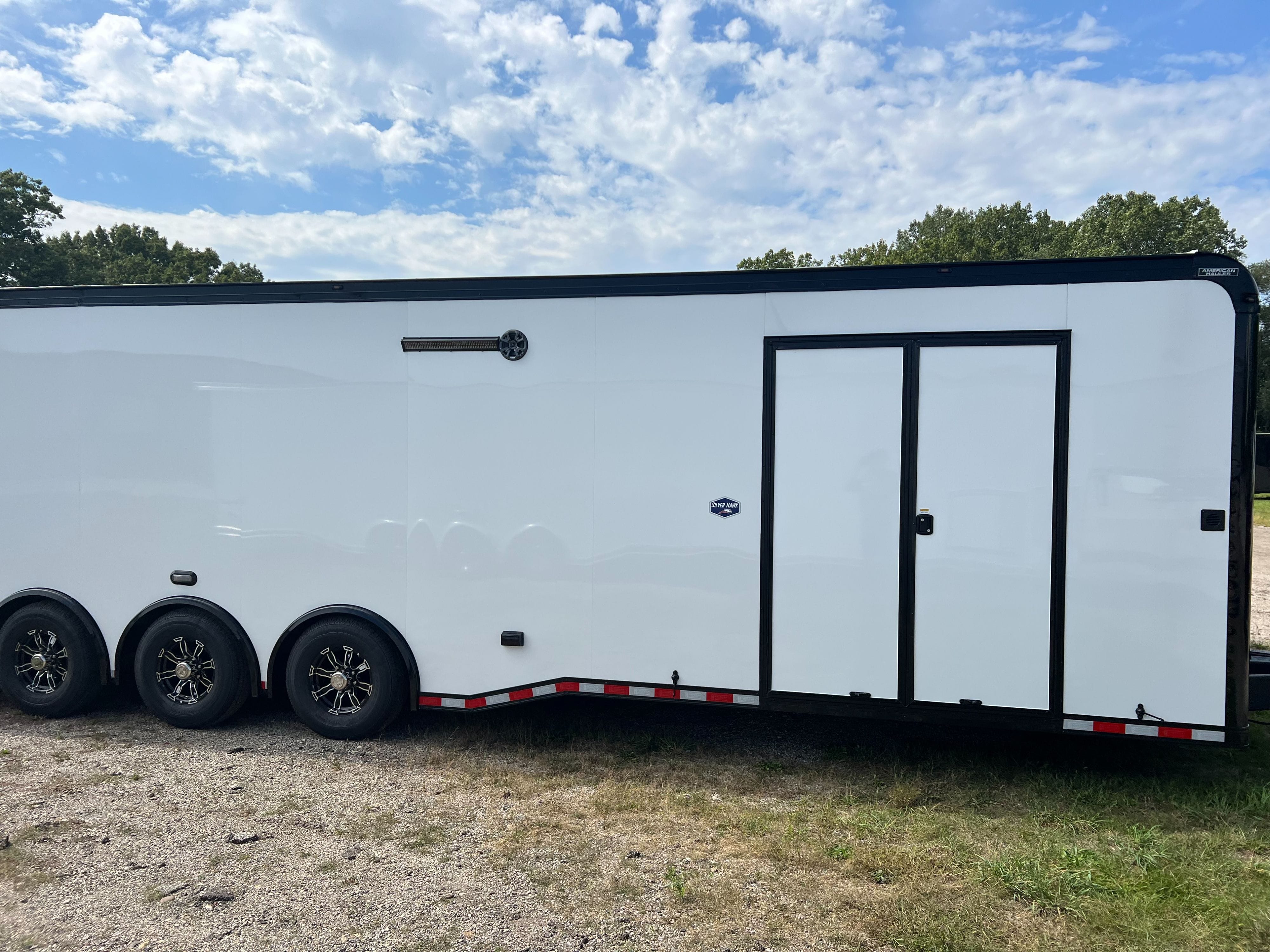 custom race car trailers