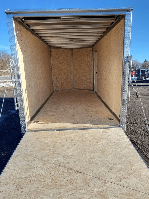 Enbeck 7x14TA2 Charcoal Aluminum Cargo Trailer