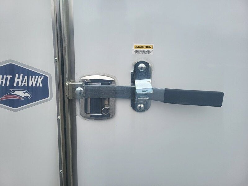 American Hauler 8.5x16TA3 White Night Hawk Contractor Edition