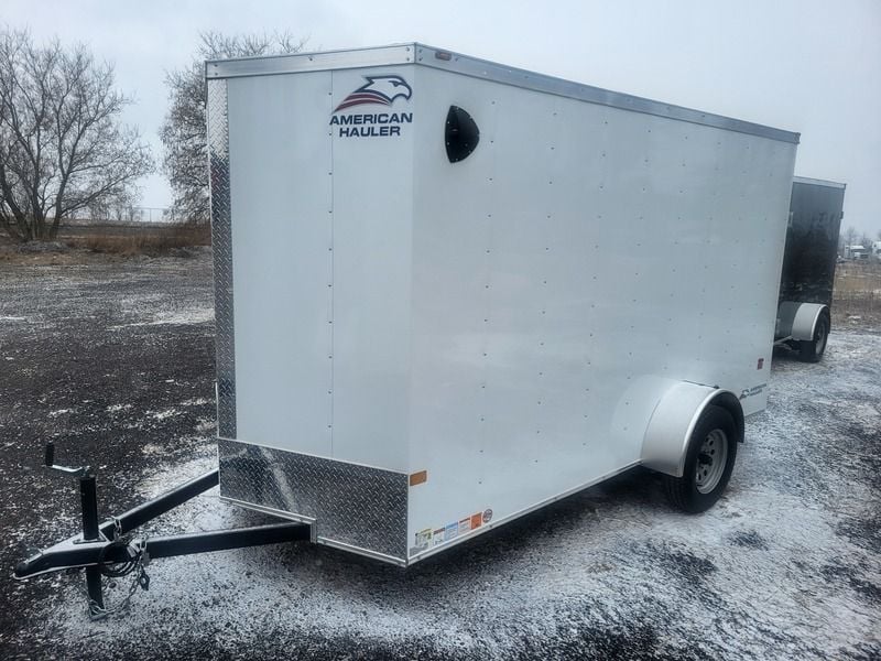 American Hauler 6x12SA White Arrow-Deluxe American Hauler 6x12SA White Arrow-Deluxe