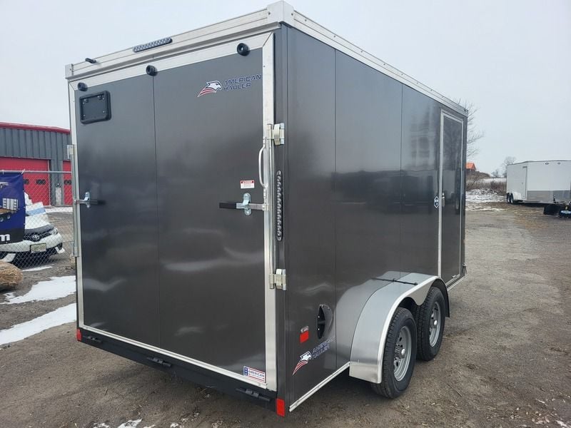 American Hauler 7x14TA2 Charcoal Night Hawk Edition