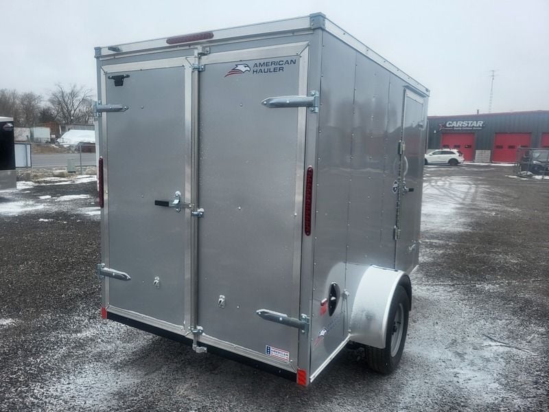 American Hauler 6x10SA Silverfrost Arrow-Deluxe