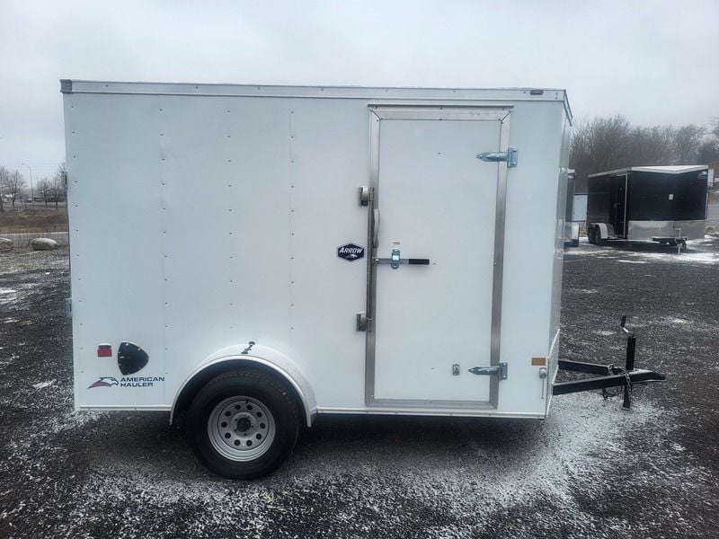 American Hauler 6x10SA  White Arrow