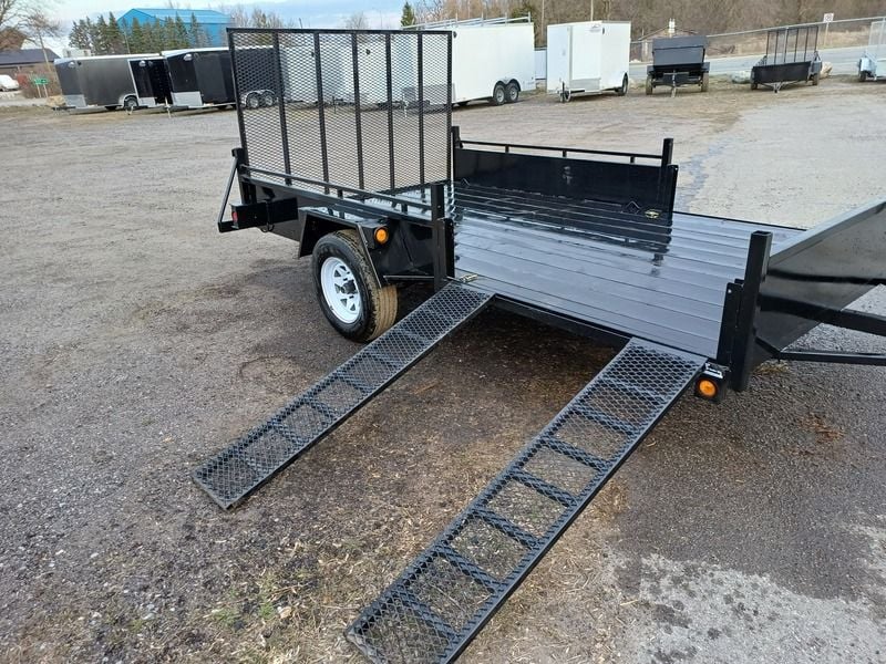 Advantage 80"x12' Steel Side Load ATV/ Utility Trailer