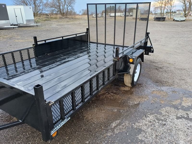 Advantage 80"x12' Steel Side Load ATV/ Utility Trailer