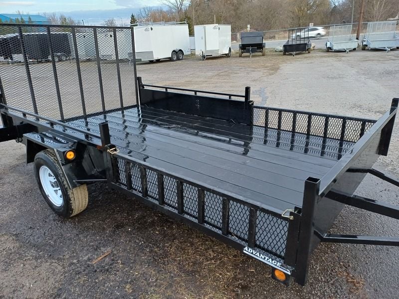 Advantage 80"x12' Steel Side Load ATV/ Utility Trailer