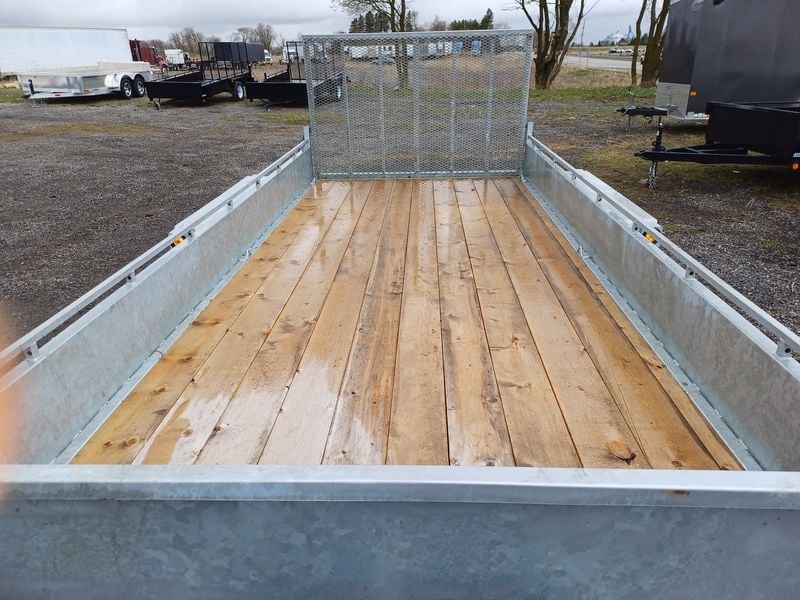 Advantage 80"x16 Tandem Galvanized Landscape Trailer