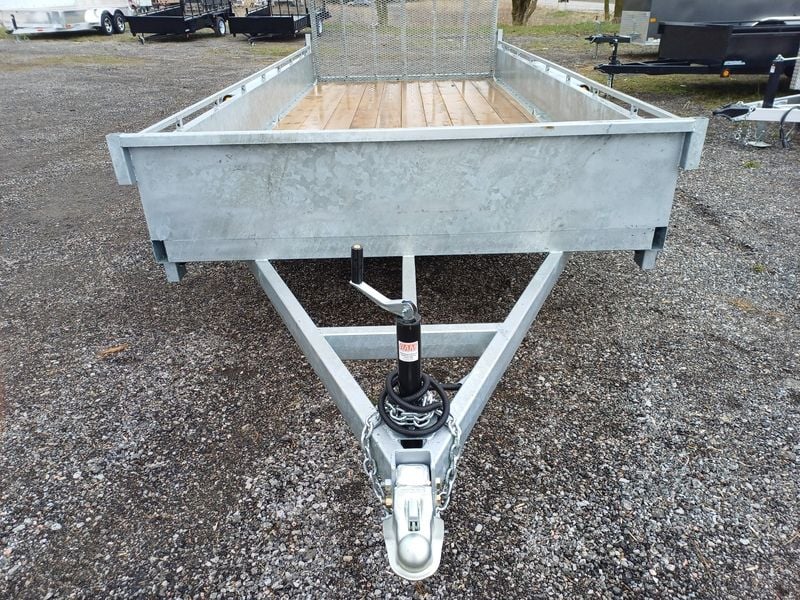 Advantage 80"x16 Tandem Galvanized Landscape Trailer