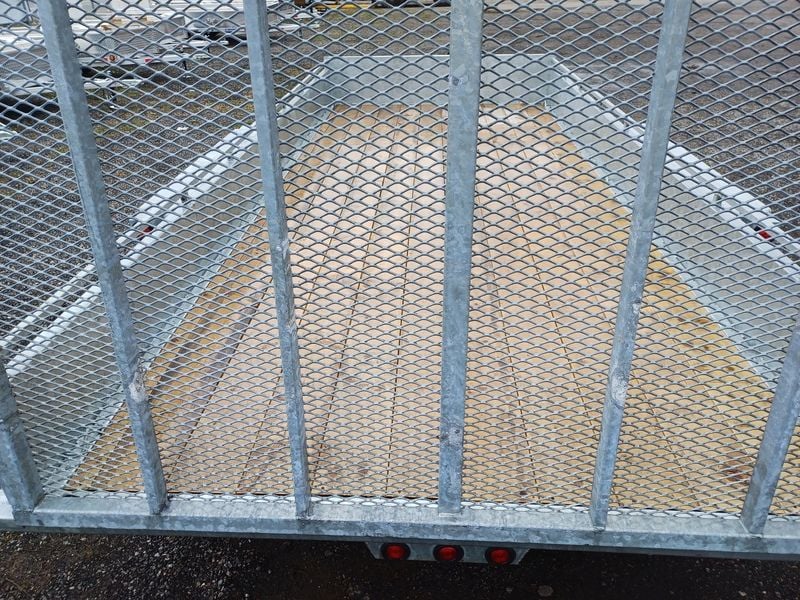 Advantage 80"x16 Tandem Galvanized Landscape Trailer