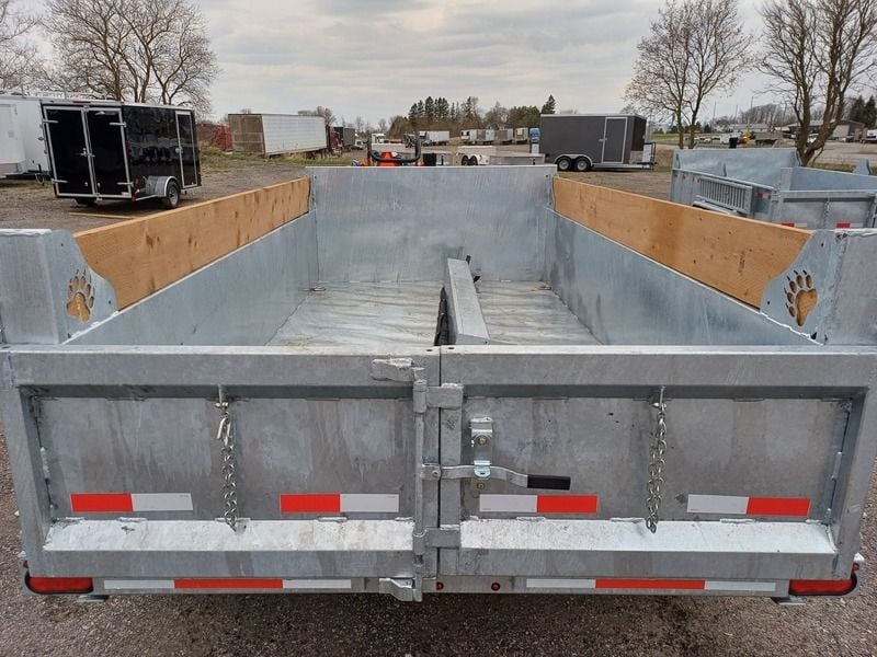 Bearco 6'x12' 5 Ton Dump Trailer Galvanized