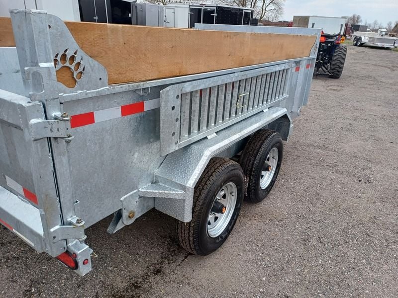 Bearco 6'x12' 5 Ton Dump Trailer Galvanized