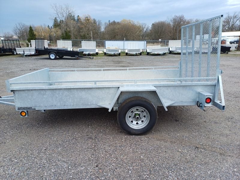 Advantage 5x10 Galvanized Landscape Trailer Advantage 5x10 Galvanized Landscape Trailer