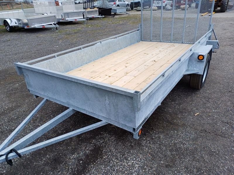 Advantage 6x12 Galvanized Landscape Trailer Advantage 6x12 Galvanized Landscape Trailer