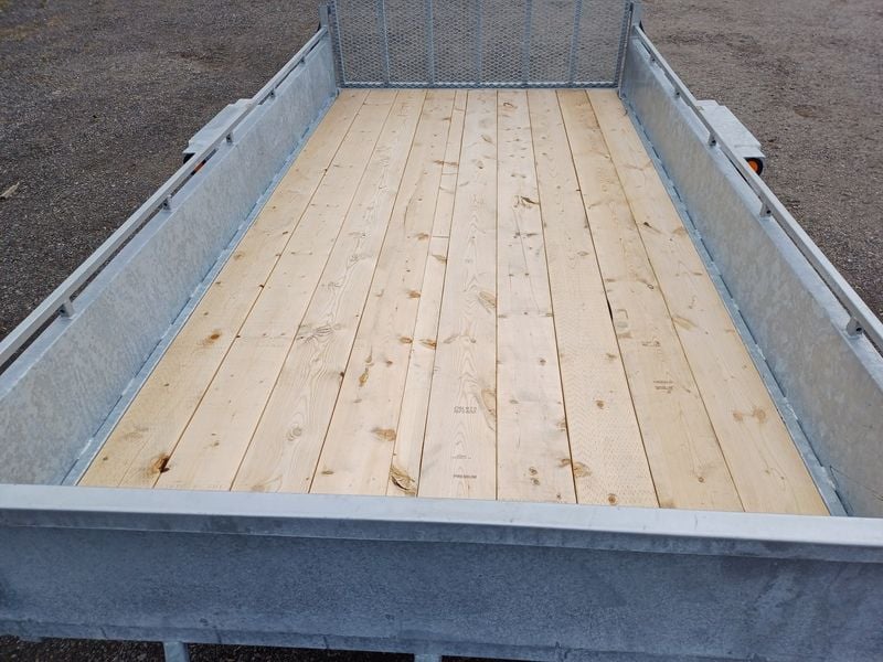 Advantage 6x12 Galvanized Landscape Trailer