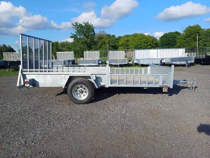 Advantage Galvanized  80"x12' Side Load ATV/Utility Trailer