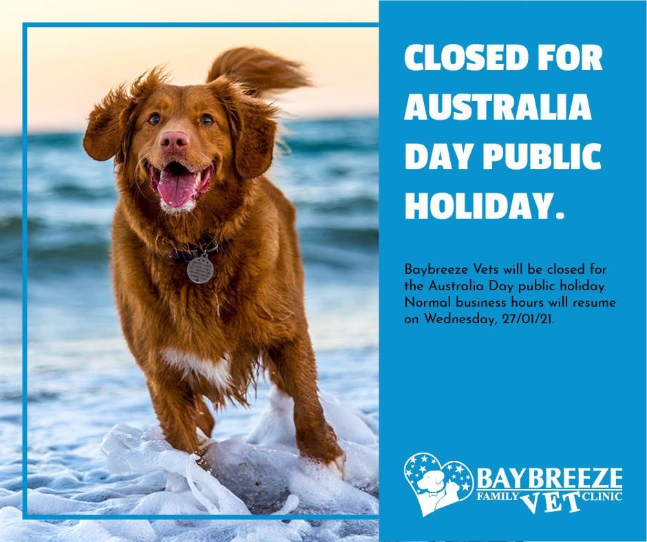 Closed For Australia Day.