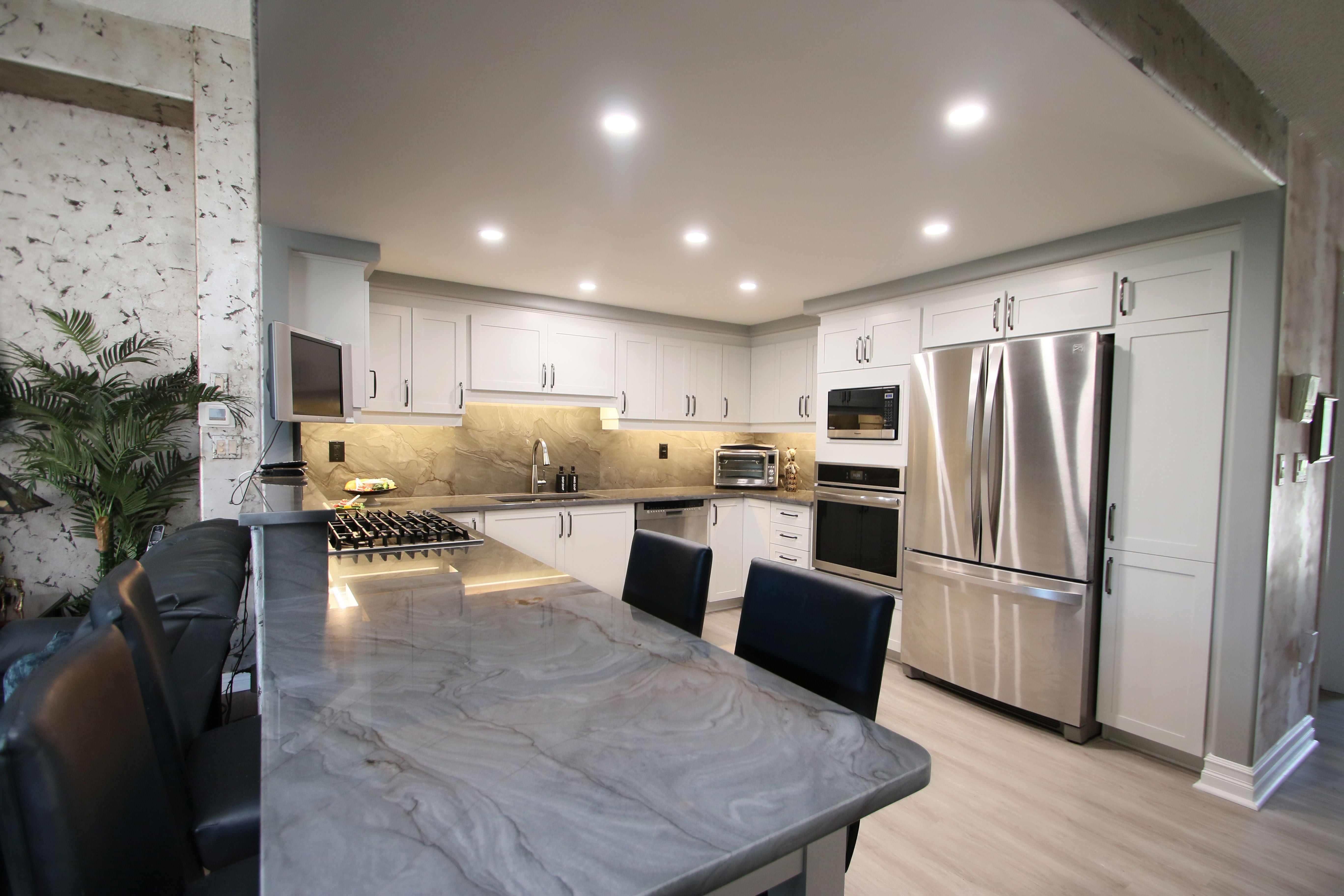 A well designed kitchen space to make meal prep, cooking and entertaining easier