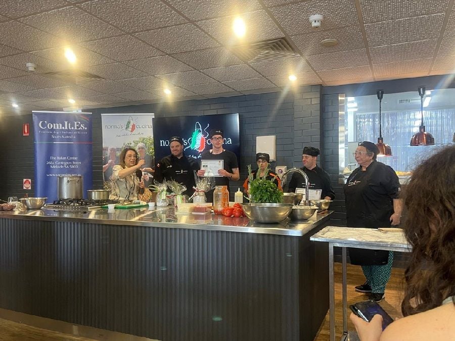 ‘Tutti a tavola’ event, held on 26 February 2025 at Nonna’s Cucina ‘Tutti a tavola’ event, held on 26 February 2025 at Nonna’s Cucina