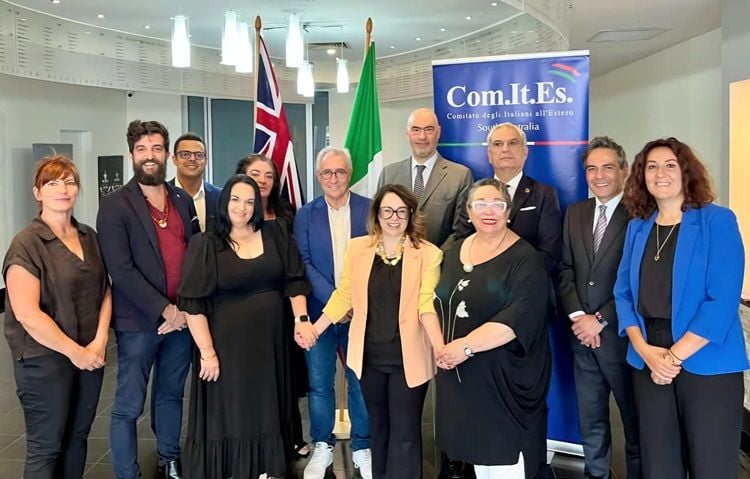 Com.It.Es SA met with the Ambassador of Italy to Australia, Paolo Crudele Com.It.Es SA met with the Ambassador of Italy to Australia, Paolo Crudele