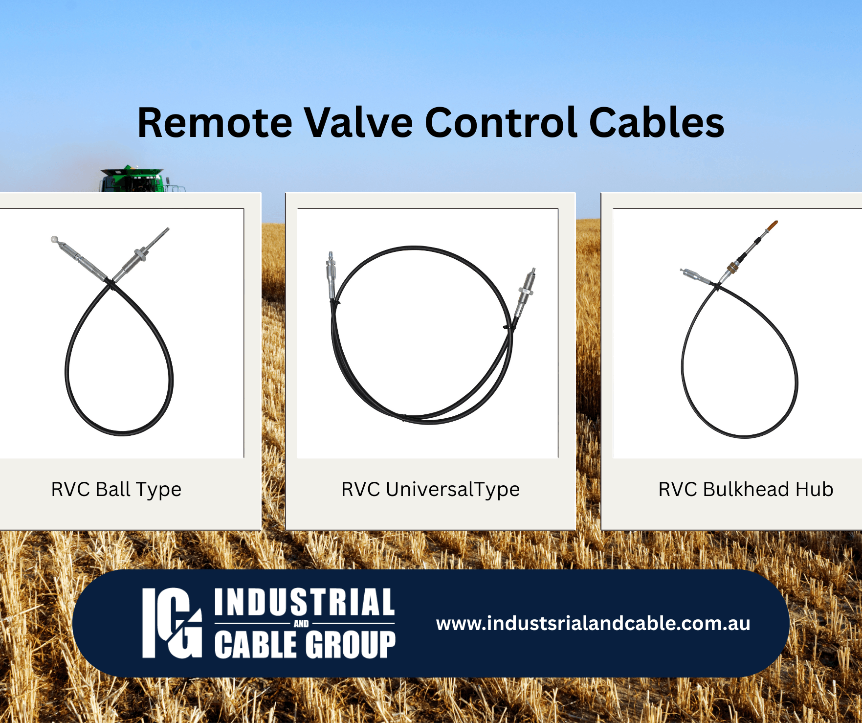 What Are RVC Cables and How They Improve Agricultural & Plant Equipment Operations