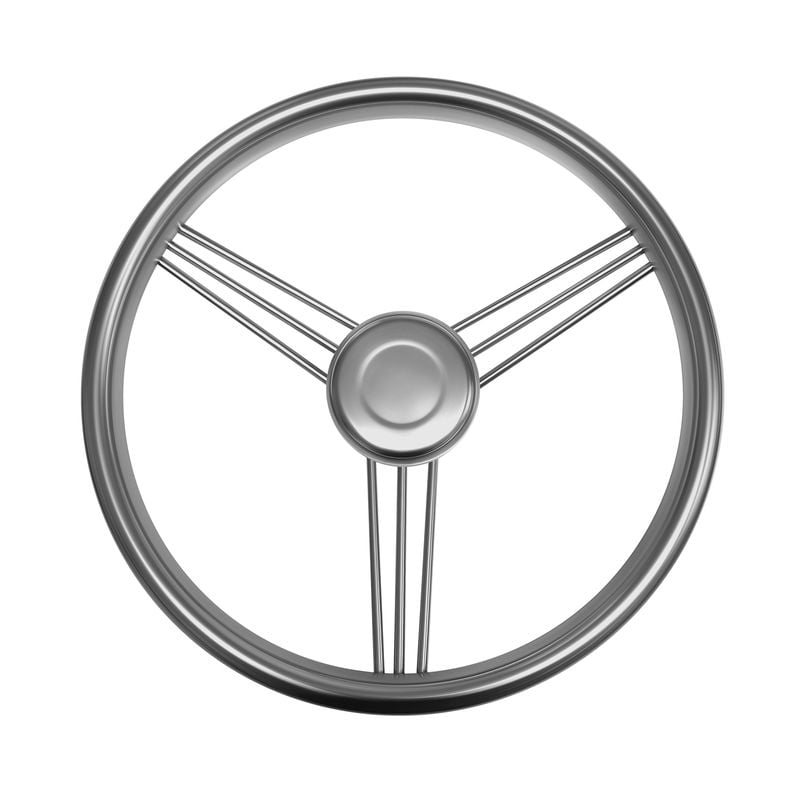 Stainless Steel Steering Wheel