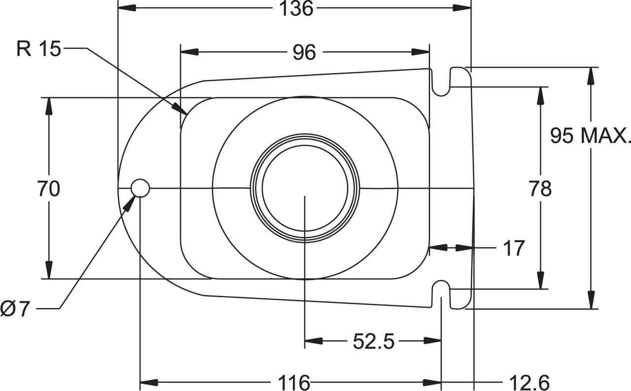 Mechanical Accelerator Pedal  (XFP-220)