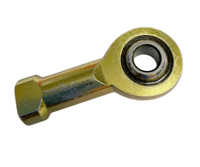Plated Steel MPF Rod End - 1/4" x 1/4" (10406)