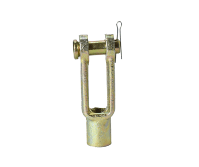 Forged Clevis - Plated Steel 3/8" x 3/8" (21426)