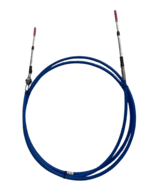 30 Series Control Cable - Stainless Steel Bulkhead & Clamp Hubs 4.50m ( E315150-0450 )