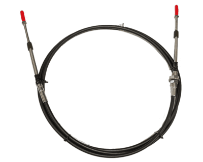 40 Series Control Cable - Stainless Steel Bulkhead & Clamp Hubs 2.75m ( 415150-0275 ) 40 Series Control Cable - Stainless Steel Bulkhead & Clamp Hubs 2.75m ( 415150-0275 )