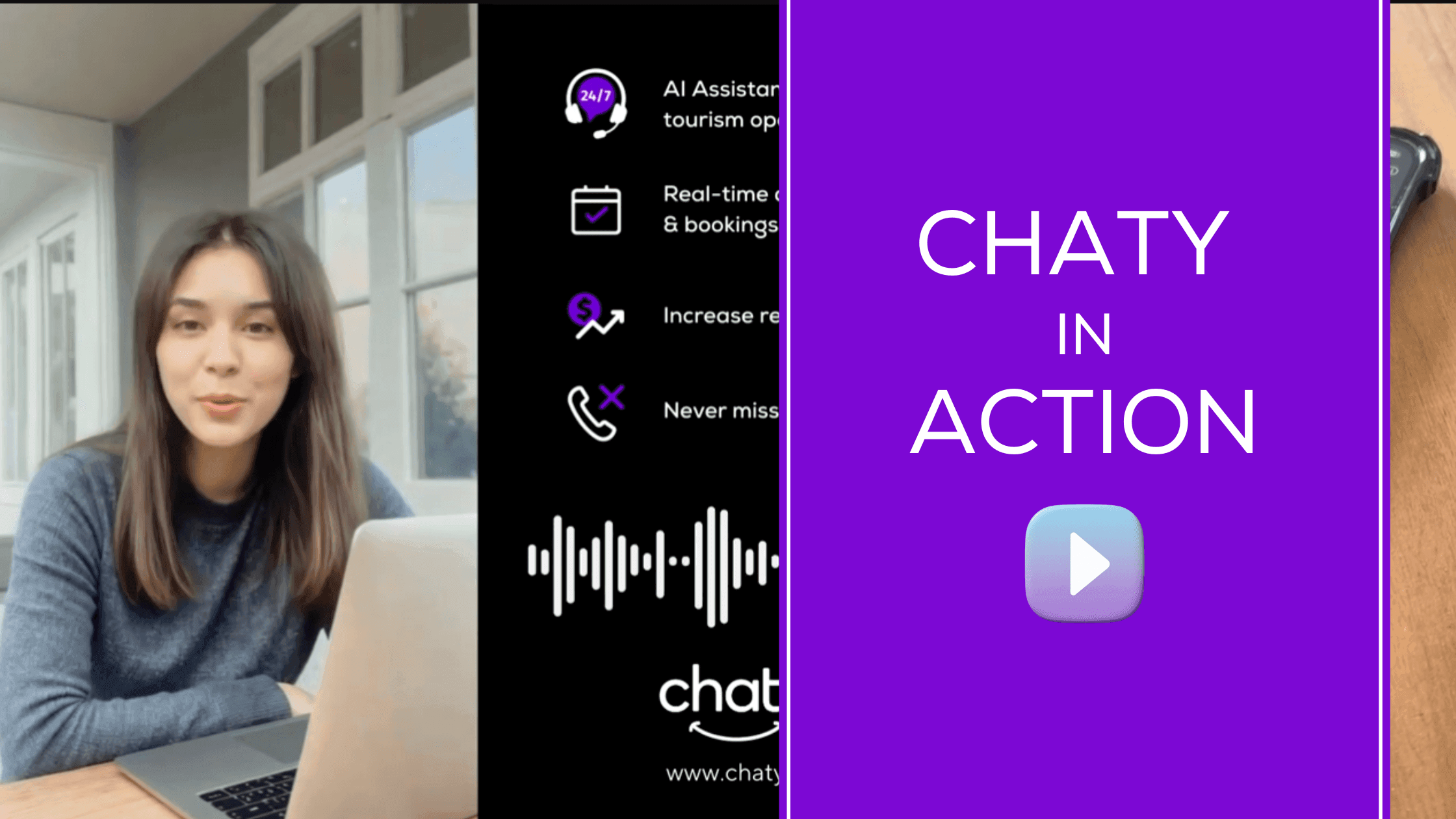 Chaty AI Assistant for Tourism Operators - Live Demo