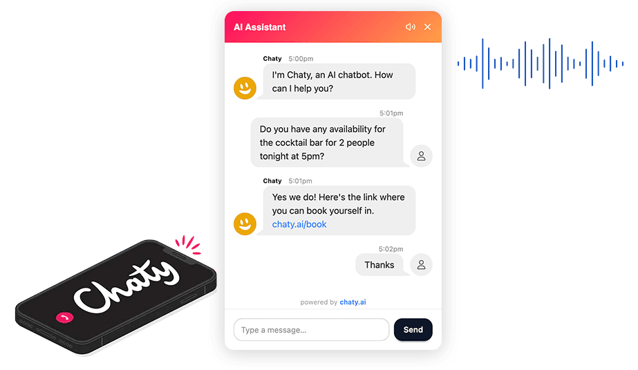 ChatyBot - The Ultimate AI Chatbot Customer Assistant ChatyBot - The Ultimate AI Chatbot Customer Assistant