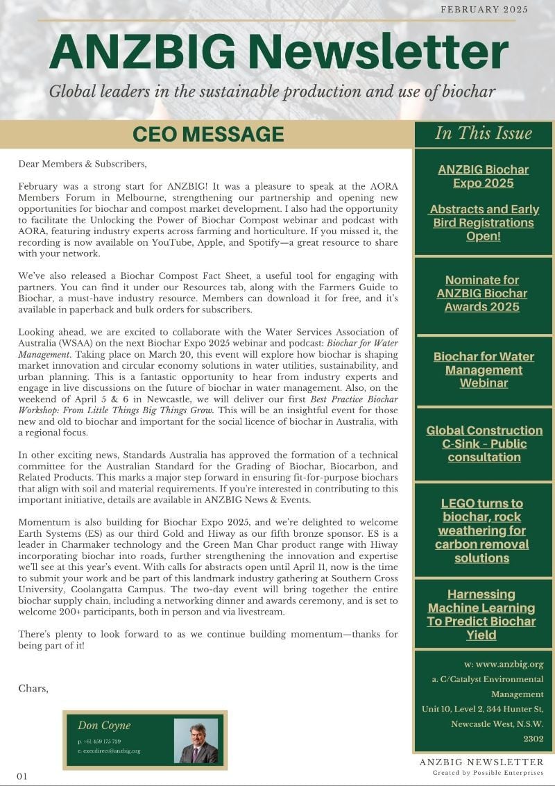 February 25 Newsletter