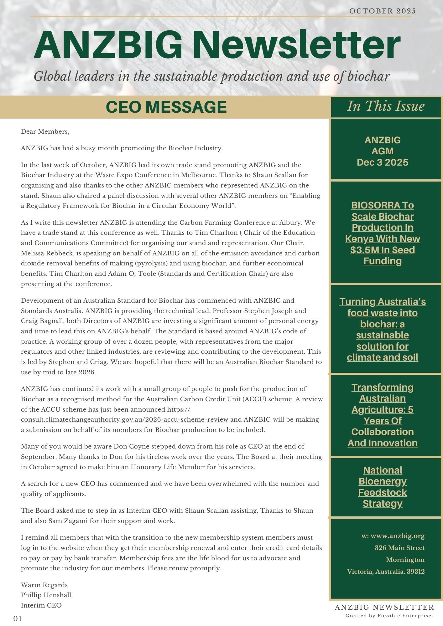 October 25 Newsletter https://s3-ap-southeast-2.amazonaws.com/wh1.thewebconsole.com/wh/10393/images/ANZBIG_October_2025_Newsletter.pdf