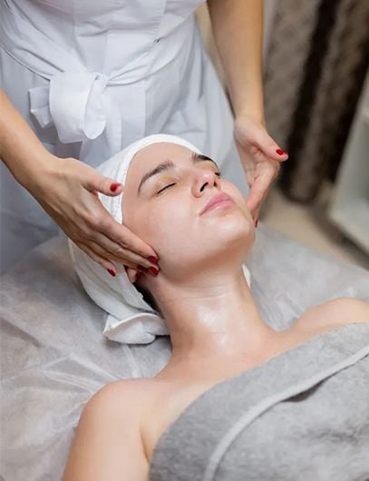 Facial treatment services at Visage Rejuvenation