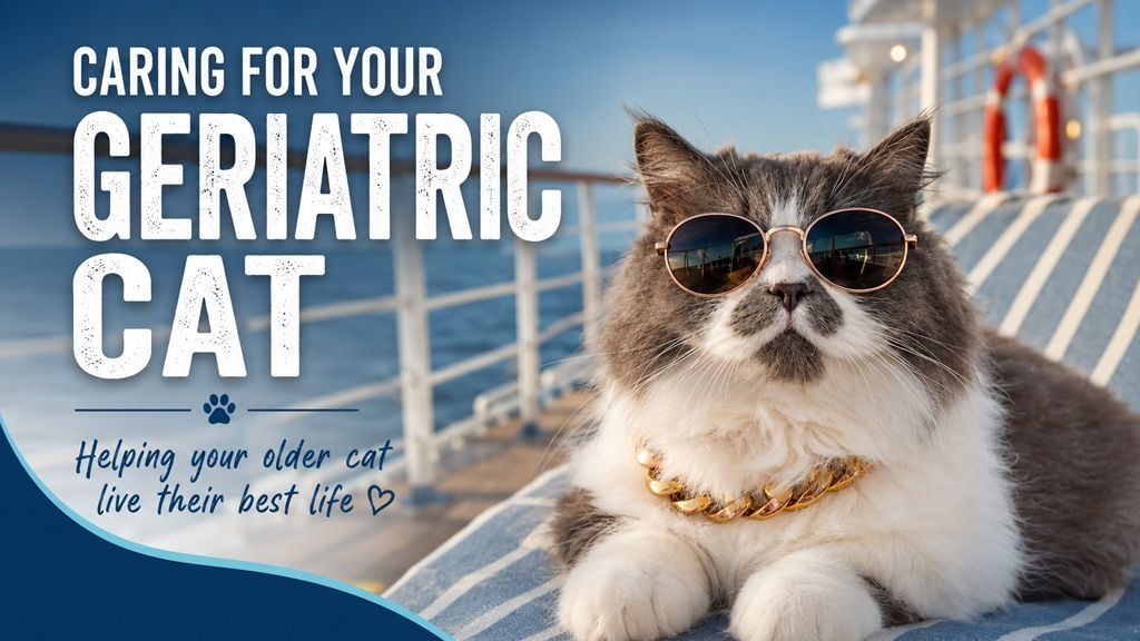 Geriatric Cat Care: Helping Your Older Cat Stay Healthy and Comfortable