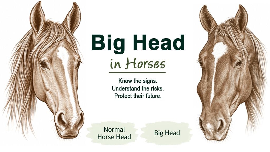 Big Head in Horses: Causes, Signs & Prevention