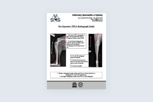 TPLO X-ray guide