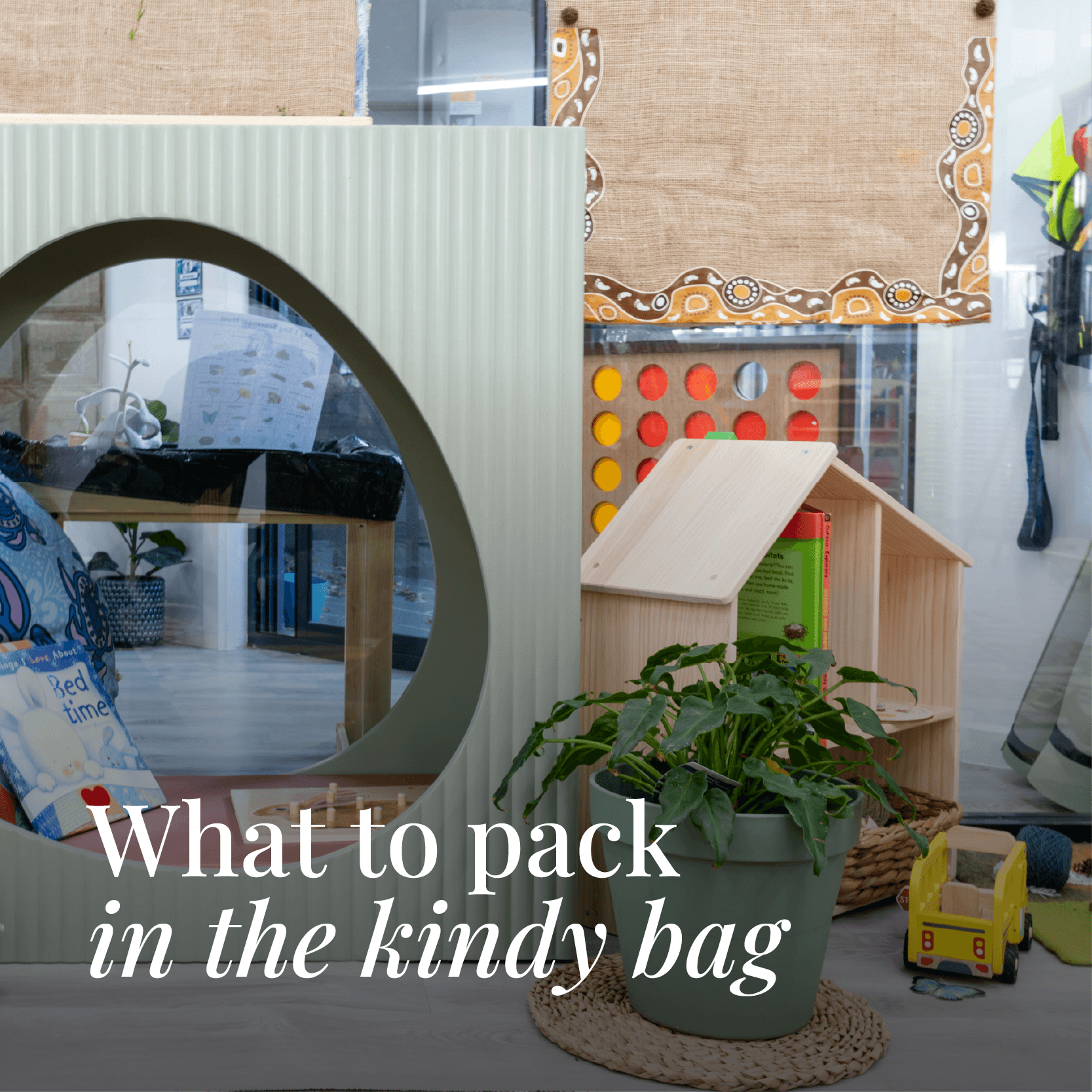 The backpack checklist The backpack checklist