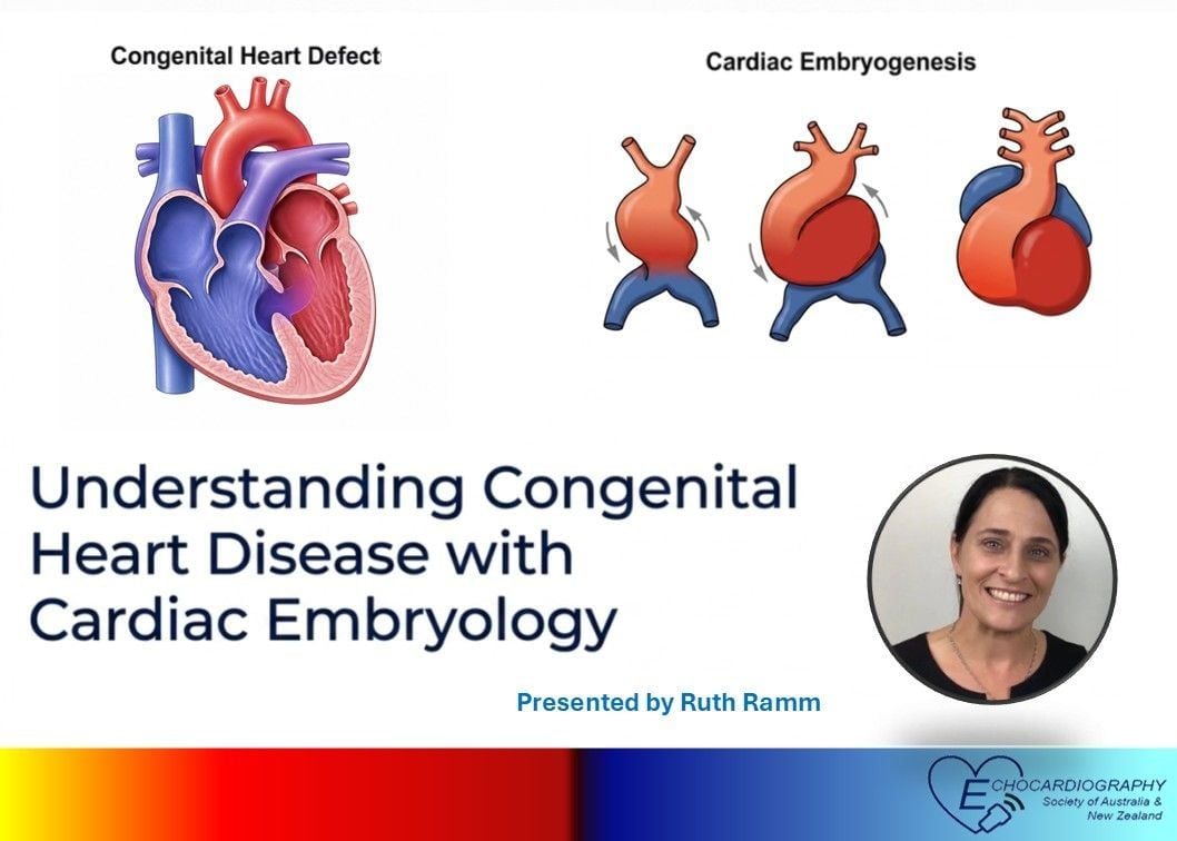 Understanding cardiac embryology is the key to imaging congenital heart disease.