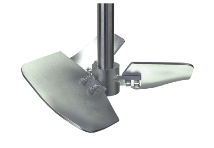 A340 Up-Pumping High Solidity Hydrafoil Impeller