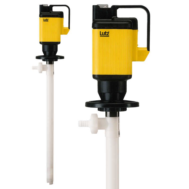Drum pumps - concentrated acids and alkalis