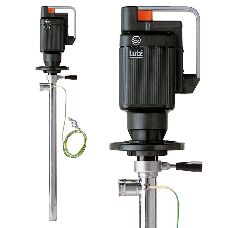Drum pumps for Complete drainage - Solvent