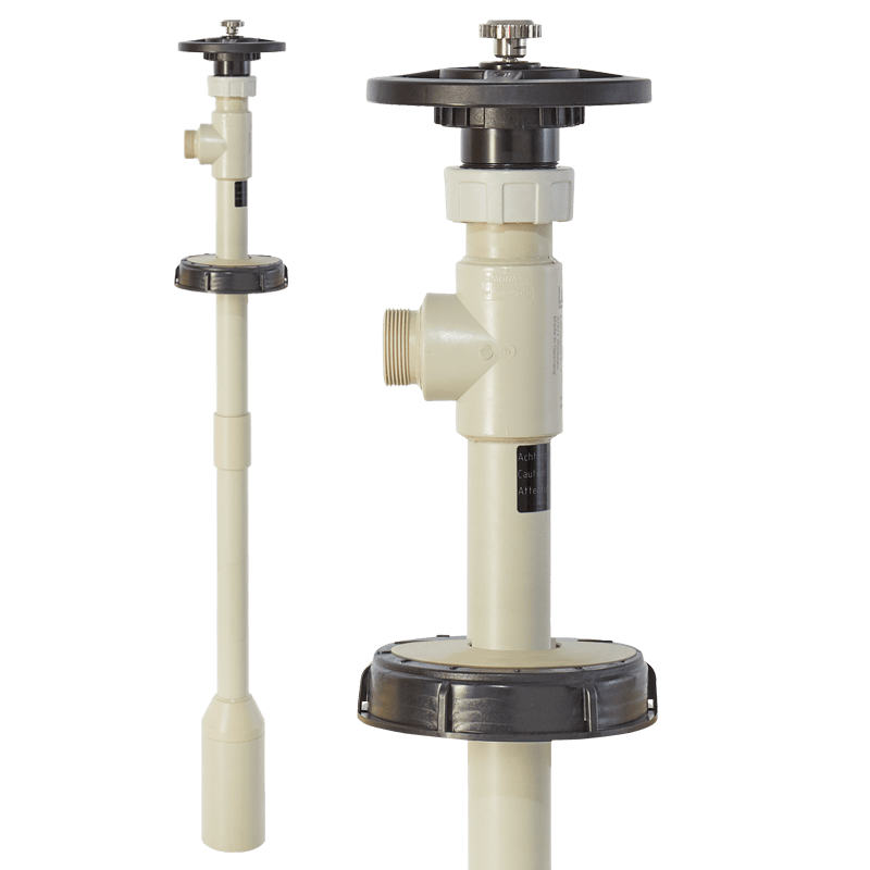 Pump tube vertical container pumps B50