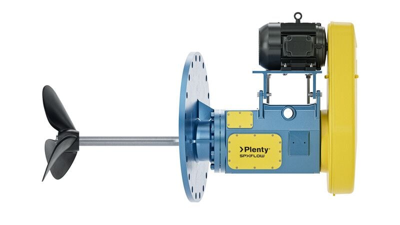 TM & STM Series Belt Drive Heavy-Duty Side-Entry Mixers