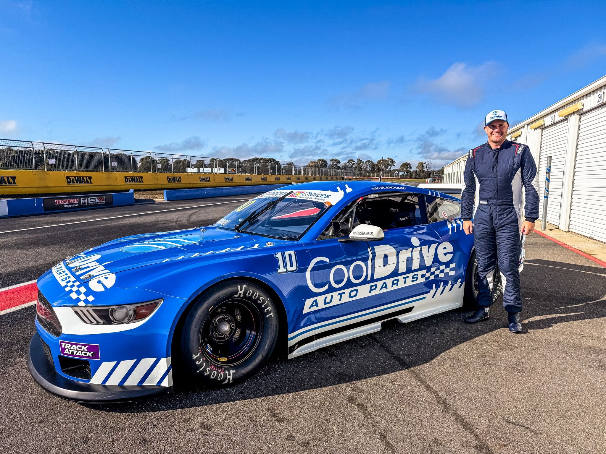 Blanchard returns to Trans Am action in Darwin with Maverick Blanchard returns to Trans Am action in Darwin with Maverick