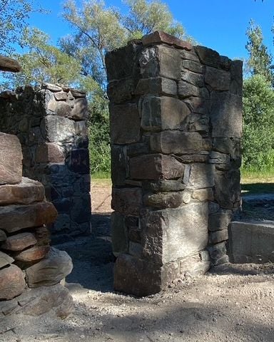 200 year old granite restore& re-build