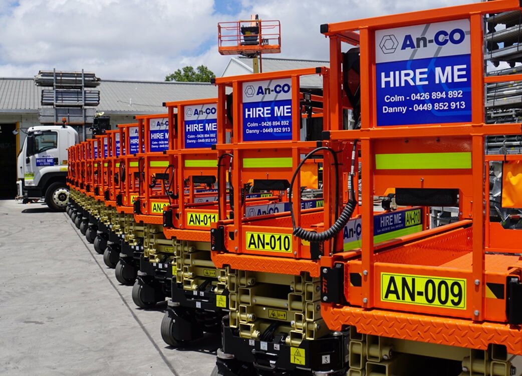 Plant and equipment hire